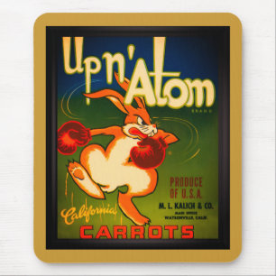 Vintage Ad Carrots Muismat