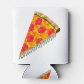 Vintage Ad Pizza Slice Blikjeskoeler (Achterkant)