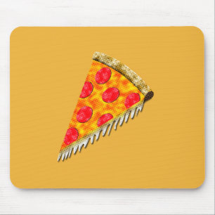 Vintage Ad Pizza Slice Muismat