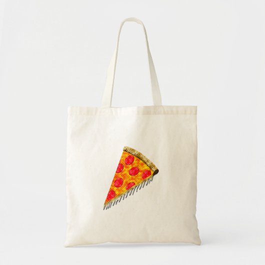 Vintage Ad Pizza Slice Tote Bag (Voorkant)