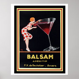 Vintage Ad Poster-Balsam Apertif 16 x 20 Poster