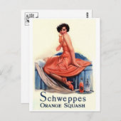 Vintage Ad Poster Briefkaart (Voorkant / Achterkant)