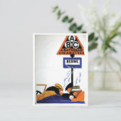 Vintage Ad Poster Briefkaart (Staand voorkant)