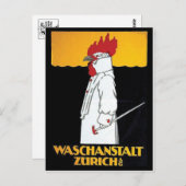 Vintage Ad Poster Briefkaart (Voorkant / Achterkant)