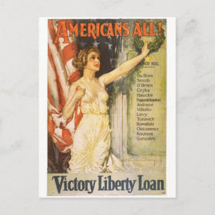 Vintage Ad Poster Briefkaart