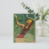 Vintage Ad Poster Briefkaart (Staand voorkant)