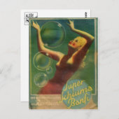 Vintage Ad Poster Briefkaart (Voorkant / Achterkant)