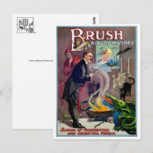 Vintage Ad Poster Briefkaart (Voorkant / Achterkant)