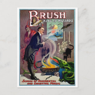 Vintage Ad Poster Briefkaart