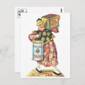 Vintage Ad Poster Briefkaart (Voorkant / Achterkant)