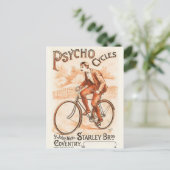 Vintage Ad Poster Briefkaart (Staand voorkant)