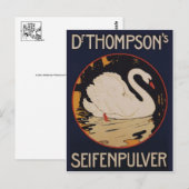 Vintage Ad Poster Briefkaart (Voorkant / Achterkant)