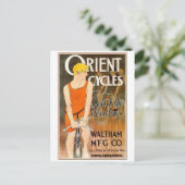 Vintage Ad Poster Briefkaart (Staand voorkant)