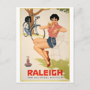 Vintage Ad Poster Briefkaart