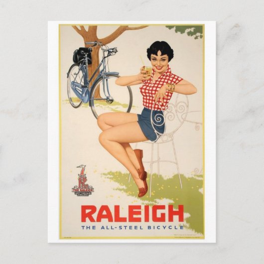 Vintage Ad Poster Briefkaart (Voorkant)