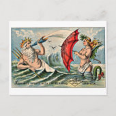 Vintage Ad Poster Briefkaart (Voorkant)