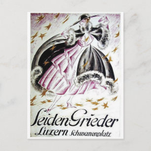 Vintage Ad Poster Briefkaart