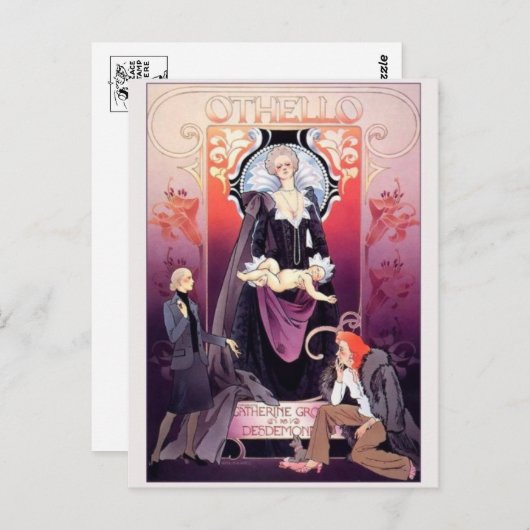 Vintage Ad Poster Briefkaart (Voorkant / Achterkant)