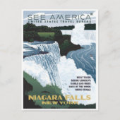 Vintage Ad Poster Briefkaart (Voorkant)