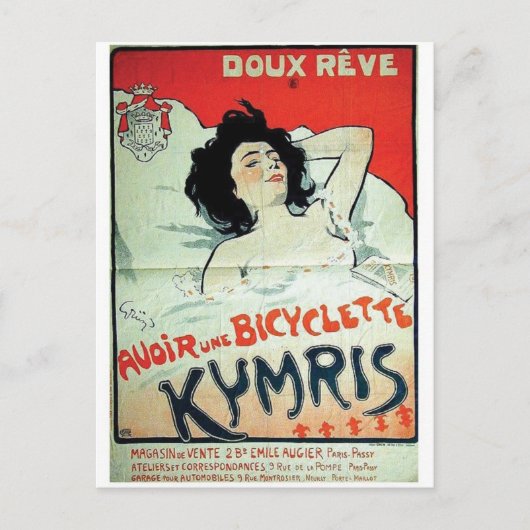 Vintage Ad Poster Briefkaart (Voorkant)