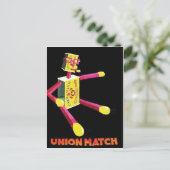 Vintage Ad Poster Briefkaart (Staand voorkant)