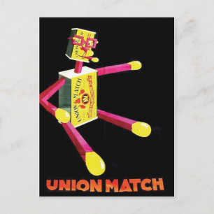 Vintage Ad Poster Briefkaart