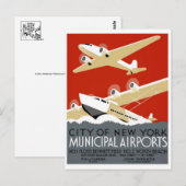Vintage Ad Poster Briefkaart (Voorkant / Achterkant)