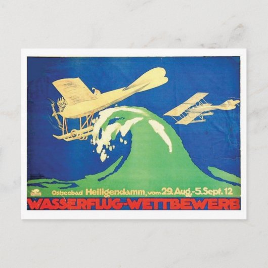 Vintage Ad Poster Briefkaart (Voorkant)