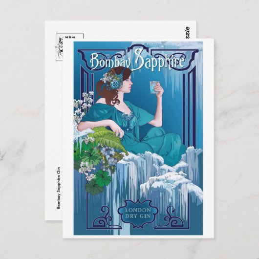 Vintage Ad Poster Briefkaart (Voorkant / Achterkant)