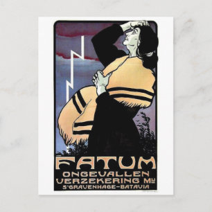 Vintage Ad Poster Briefkaart