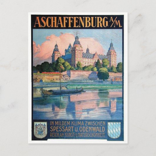 Vintage Ad Poster Briefkaart (Voorkant)