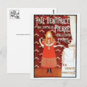Vintage Ad Poster Briefkaart (Voorkant / Achterkant)