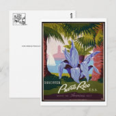 Vintage Ad Poster Briefkaart (Voorkant / Achterkant)