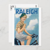 Vintage Ad Poster Briefkaart (Voorkant / Achterkant)