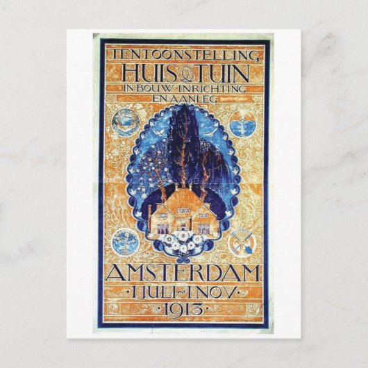 Vintage Ad Poster Briefkaart (Voorkant)