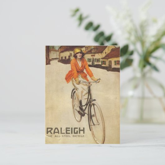 Vintage Ad Poster Briefkaart (Staand voorkant)