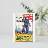 Vintage Ad Poster Briefkaart (Staand voorkant)