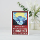 Vintage Ad Poster Briefkaart (Staand voorkant)