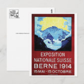 Vintage Ad Poster Briefkaart (Voorkant / Achterkant)