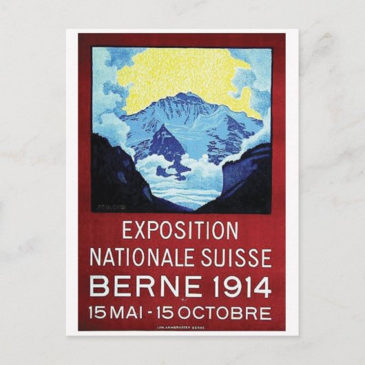 Vintage Ad Poster Briefkaart (Voorkant)