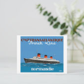 Vintage Ad Poster Briefkaart (Staand voorkant)