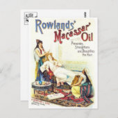 Vintage Ad Poster Briefkaart (Voorkant / Achterkant)