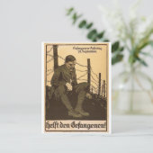 Vintage Ad Poster Briefkaart (Staand voorkant)