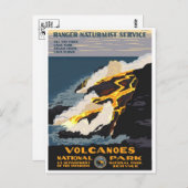 Vintage Ad Poster Briefkaart (Voorkant / Achterkant)