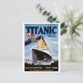 Vintage Ad Poster Briefkaart (Staand voorkant)