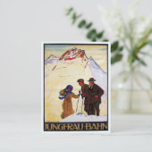 Vintage Ad Poster Briefkaart (Staand voorkant)
