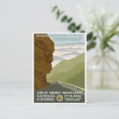 Vintage Ad Poster Briefkaart (Staand voorkant)