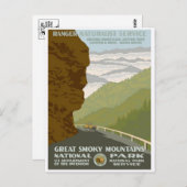 Vintage Ad Poster Briefkaart (Voorkant / Achterkant)