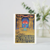 Vintage Ad Poster Briefkaart (Staand voorkant)