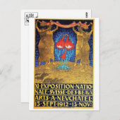 Vintage Ad Poster Briefkaart (Voorkant / Achterkant)